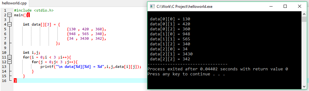 C Programming : เขียนโปรแกรมภาษา C แบบพื้นฐาน ตอนที่ 3 – Array -  Benzneststudios