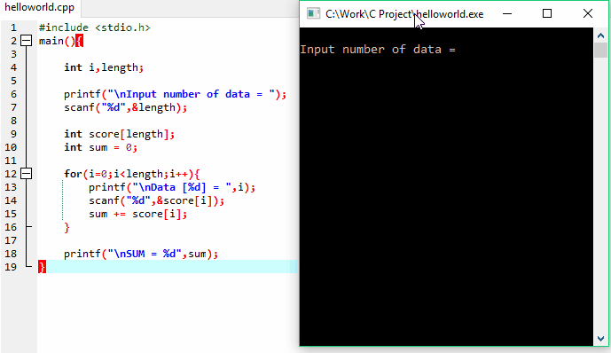 C Programming : เขียนโปรแกรมภาษา C แบบพื้นฐาน ตอนที่ 3 – Array -  Benzneststudios