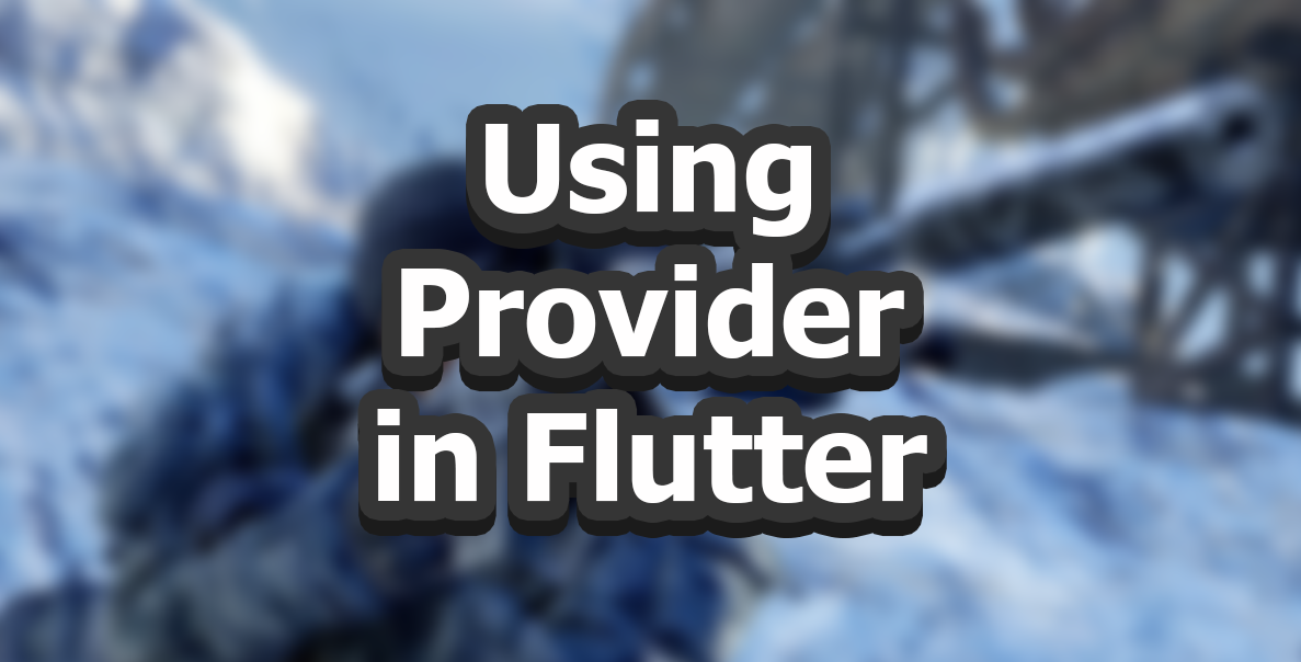 flutter provider state